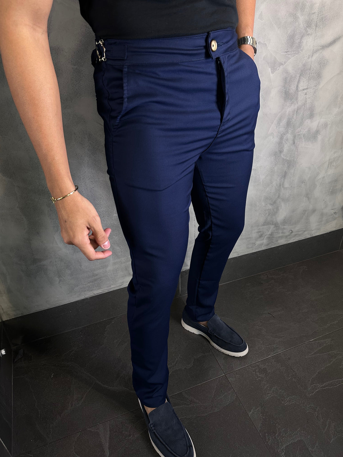 Calça Alf. Veneza Ponto H Marinho