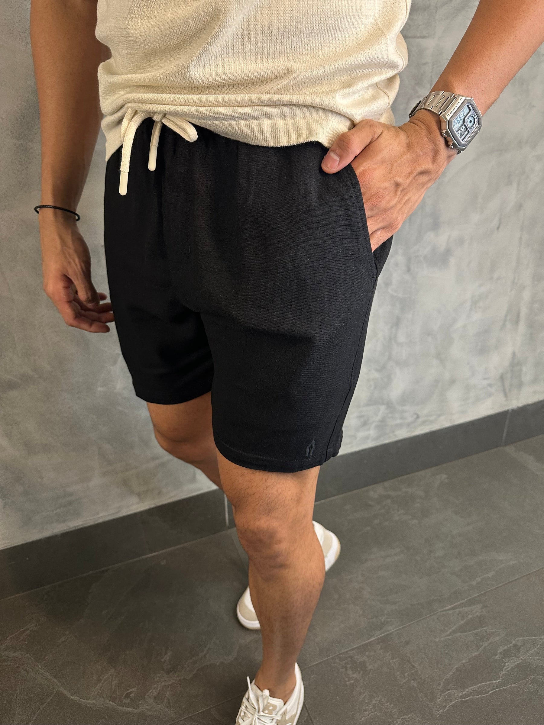 Short Linho Ankor