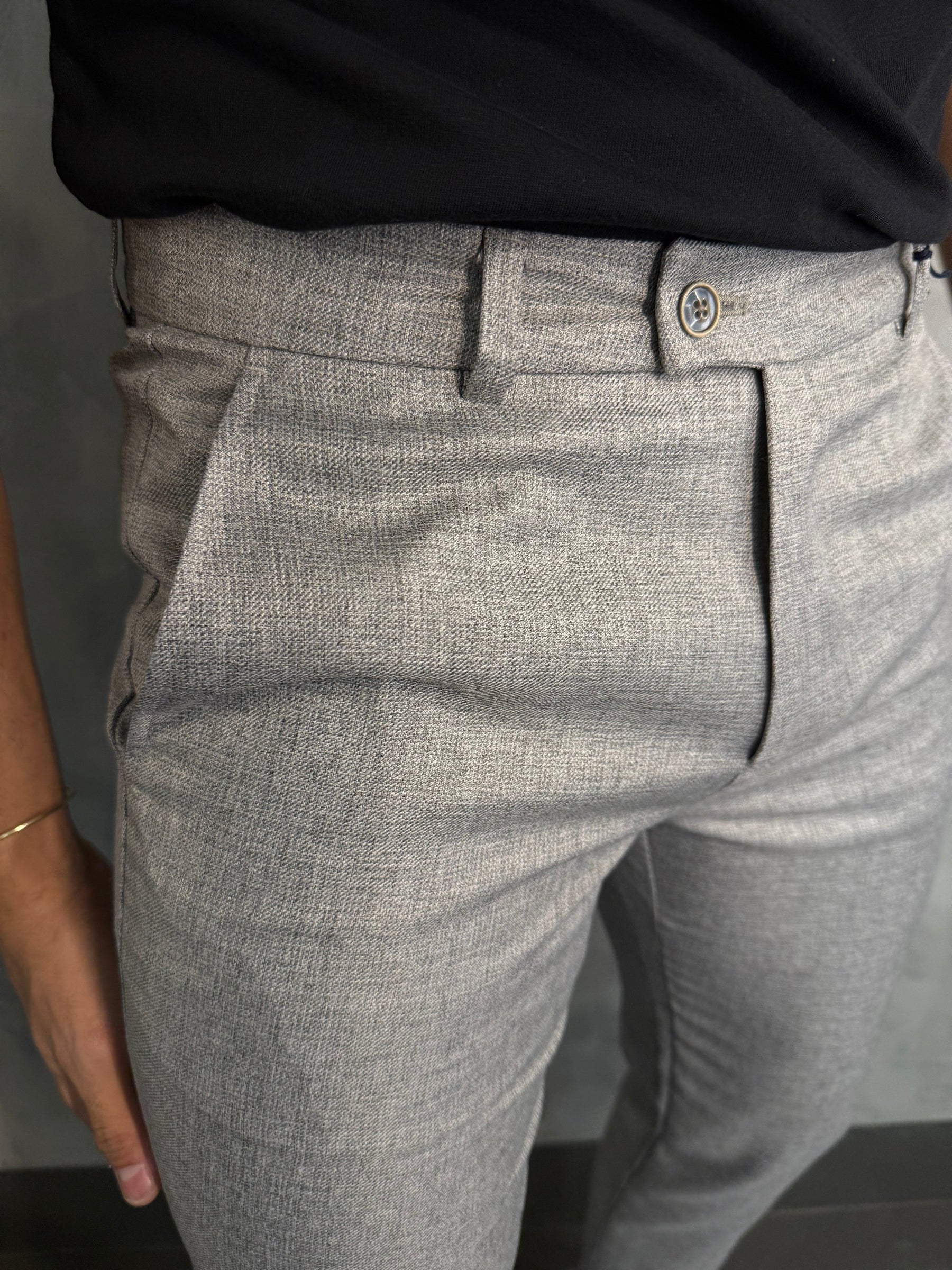 Calça Alf. Skinny Jacquard Barezy