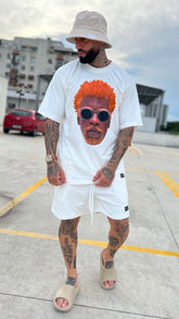 Conjunto Moletinho Over Branco
