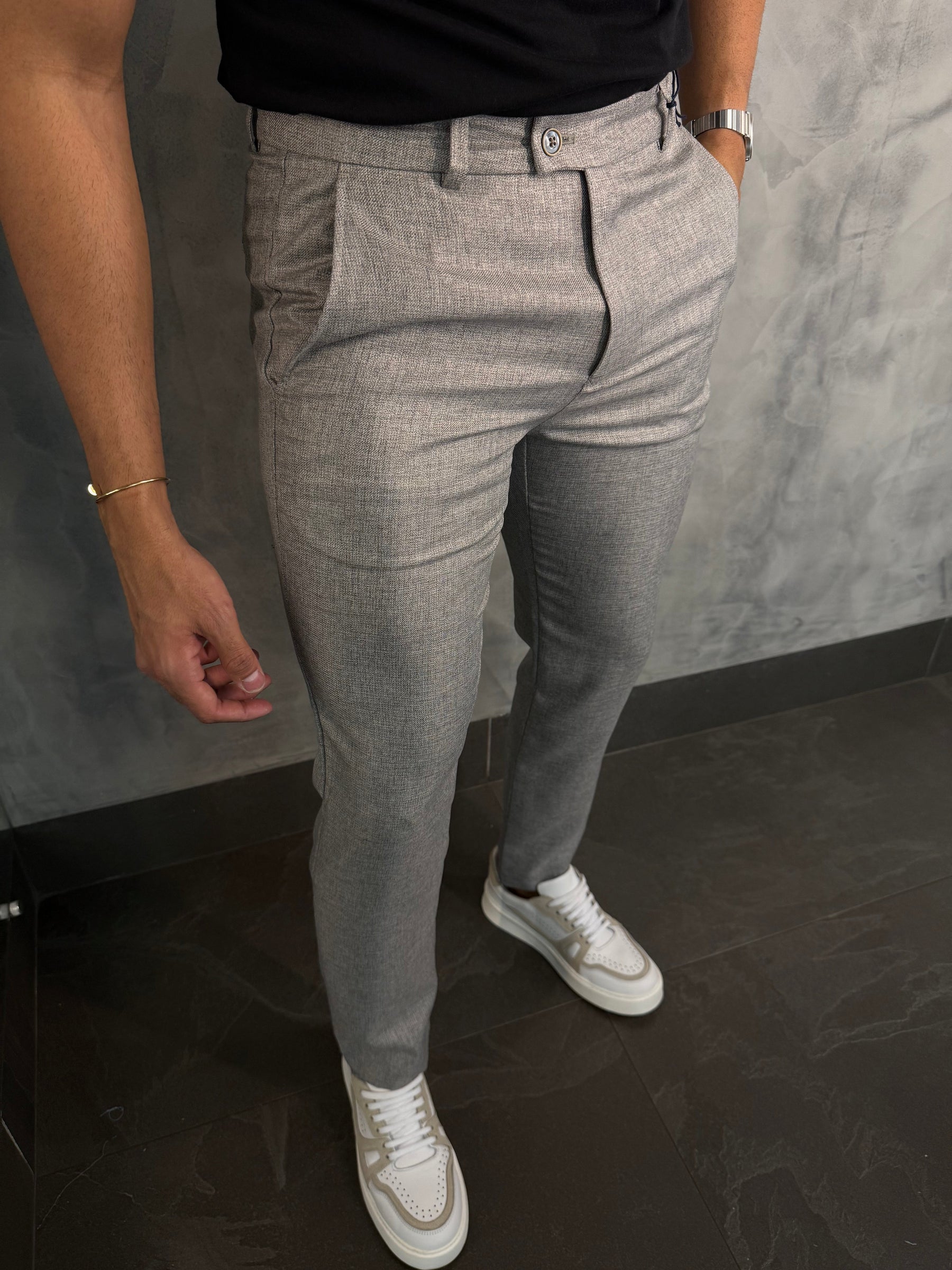 Calça Alf. Skinny Jacquard Barezy