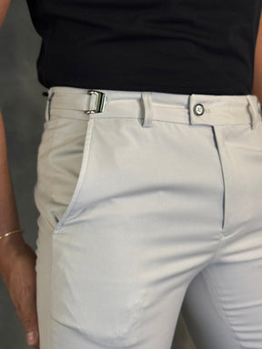 Calça Alf. Artemis Ponto H Cinza Nuvem