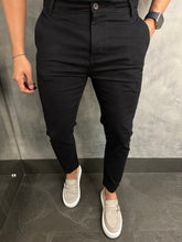 Calça Alf. Sarja Cropped Kingejoe Preto