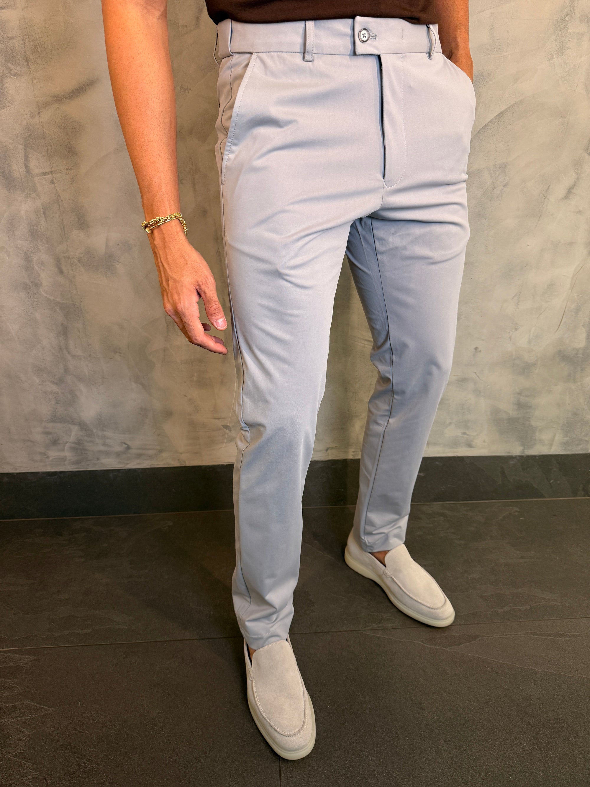 CALÇA ALF. MALHA ELASTO SLIM CINTURA ELÁSTICA