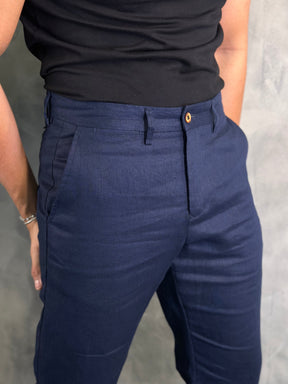 Calça Alf. Linho Regular Ponto H