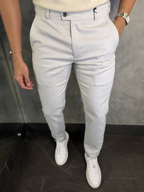 Calça Alfaiataria Skinny Com Cintura Elástica Barezy