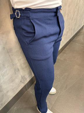 Calça Alf. Linhão Com Regulador Ponto H Marinho