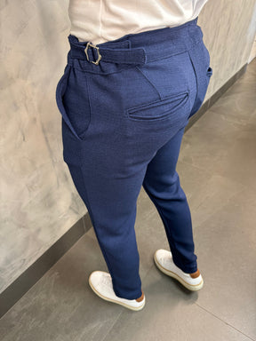 Calça Alf. Linhão Com Regulador Ponto H Marinho