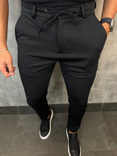 Calça Slim Malha Neoprene Stretch Com Cadarço Barezy