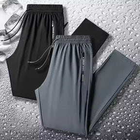 Fly Confort Calça Masculina Em Seda Gelo E Poliéster