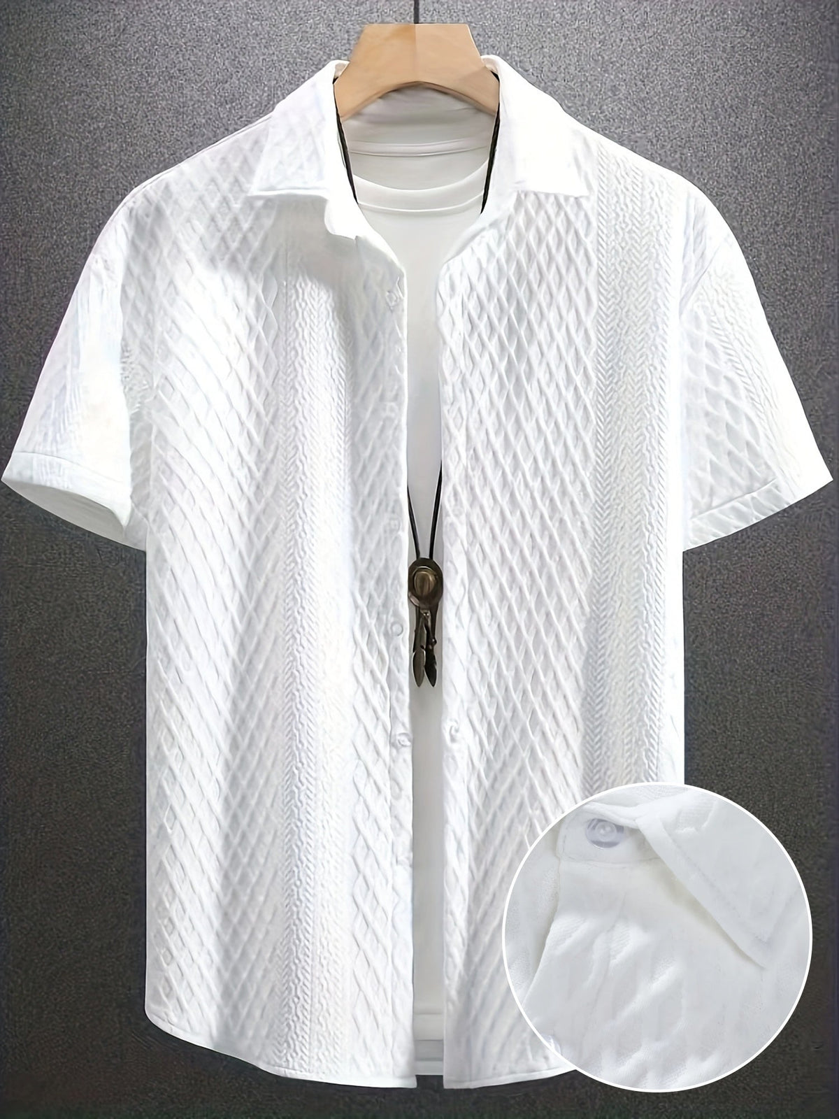 Camisa Masculina De Manga Curta