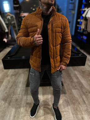 Puffer Premium Caramelo
